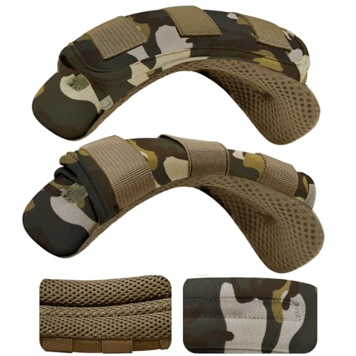 ZINMARK 2-Pack Shoulder Pad Ultra-Thick Tactical Vest Cushion for Laptop Bags, Messenger Bags, Briefcase Bags, Luggage Bags, Tool Bags, Travel Bags and Most Bags, Camouflage Green - color: Camouflage Green