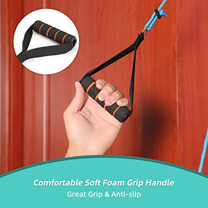 Fanwer Shoulder Pulley - Exercise Pulleys for Shoulder Rehab Over Door & Physical Therapy