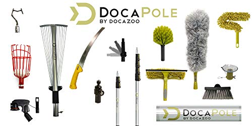 DOCAZOO Boat Hook Pole Attachment | Durable Metal Utility Hook for Docking, Christmas Light Hanging & Debris Removal - Head Only, No Pole