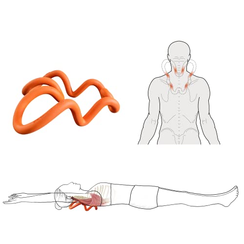 LittleMum Deep Trigger Point Myofascial Release Tool –Back, Shoulder Blade & Hip Flexor Massager for Scapular Pain, Upper-Back Stiffness, Levator Scapulae Tightness, Psoas & Pelvic Muscle Relief