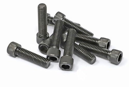 iexcell 10 Pcs 3/8-16 x 1-1/2" Alloy Steel 12.9 Grade Hex Socket Head Cap Screws Bolts Kit, Black Oxide Finish - size: 3/8-16 x 1-1/2"