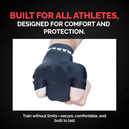 Grappz Middle Finger Brace Compression Gloves, Splint Alternative, Unisex M | Athletic Buddy Tape, Finger Sleeve & Brace, Arthritis Pain Relief & Joint Stabilizer for All Sports - size: Medium, style: Middle Finger