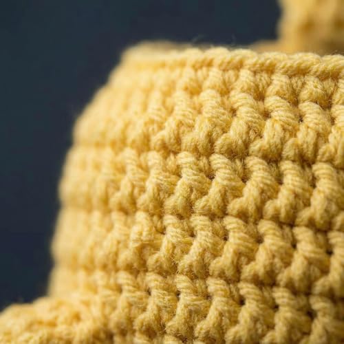 Handmade Crochet Rock Climbing Chalk Bag, Fun Plush Animal Chalk Pouch with Drawstring, Adjustable Waist Belt for Indoor Outdoor Bouldering Sport Climbing - style: Yellow Duck