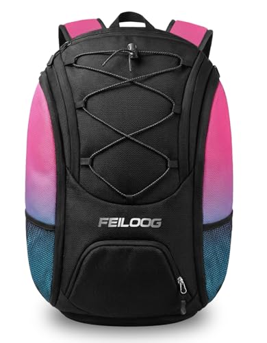 Gym Backpack for Women with Shoe Compartment, 45L Sports Backpack | Large Capacity, Dry& Wet Pocket, Water-Resistant, Breathable Material, Ball Bag for Outdoor Gym Workout, Lightweight