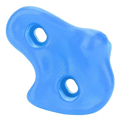 Rock Climbing Holds Adult Rock Climbing 10PCS Textured Stones for Kids Plastic Wall Holds with Bolts Fun IndoorOutdoor S Activity Kit (Blue) - color: Blue