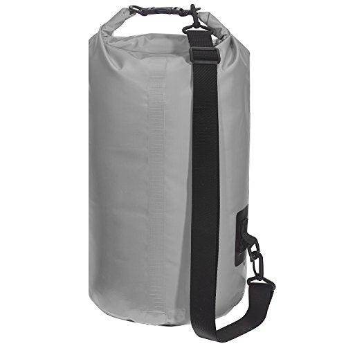 Skog Å Kust DrySak Roll Top Waterproof Bag, 5, 10 & 20 Liter - color: Grey, size: 10 Liter