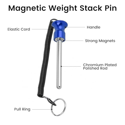 Weight Stack Pin - color: Blue