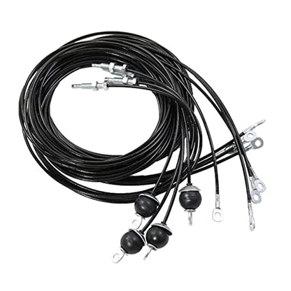 Premium DIY Pulley System for Home Gym Workouts, No Black Ball 3m