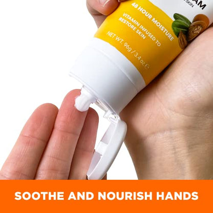 Palmer's Shea Butter Formula Hand Cream for Dry, Cracked Skin. Travel Size Hand Lotion, 3.4 Ounce (Pack of 2) - size: 3.4 Ounce (Pack of 2)