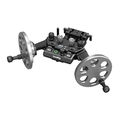 SmallRig Gimbal Control Wheels for DJI RS2 / RS 3 Pro/RS 4 / RS 4 Pro/RS 5 | Intuitive Control | Adjustable Damping | Dual Power Supply, for Heavy Duty Tripod - 4525 - style: Gimbal Wheel