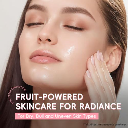 QUIYUM Early Anti-Aging Skincare Set, for Light Mature Skin, 6-Piece | Natural Fruit Kit with Peptide, Vitamin C & Ceramide - Reduces Fine Lines & Dull Skin, Gifts for Young Women - size: 12 Count (Pack of 1)