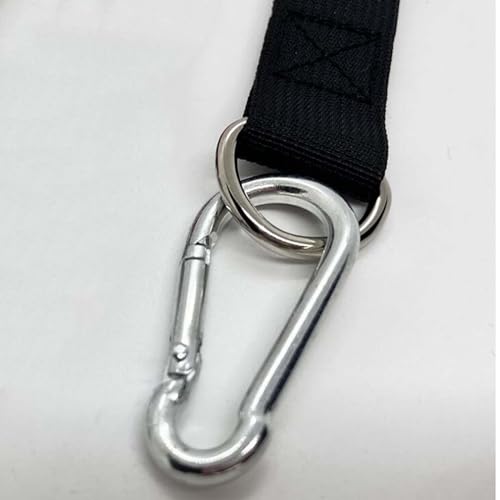 kowaku Exercise Strap,Tree Swing Hanging Strap with Snap Carabiner, Fitness Pulley Cable Machine Attachment for Adults, Bodybuilding