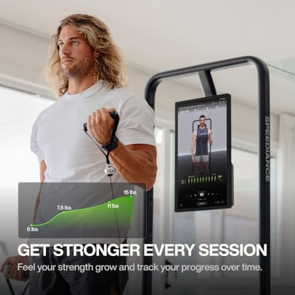 Speediance Gym Monster Smart Home Gym, Multifunctional Strength Training Machine, Smith Machine Power Cage Workout Station, Squat Rack Cable Machine, Full Body Fitness Equipment for Home Workout - style: Gym Monster