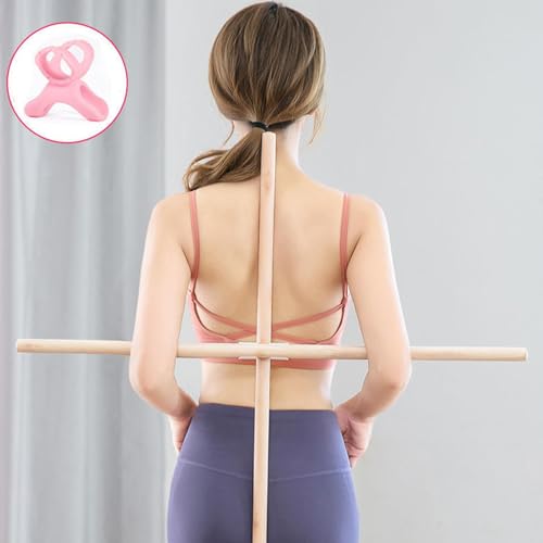 Exercise Stick | Yoga Fitness Stick | Stretch Mobility Pole - for Athletes Beginners Professionals Bedroom Home Office Gym Studio - color: 80cm