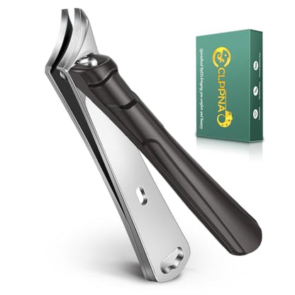 Ingrown Nail Clippers, CLPPNA Slanted Curved Blade Toe Nail Clippers for Ingrown Toenails & Fingernail, Stainless Steel Toenail Clippers Cutter, Angled Nail Clippers for Seniors, Men, Women - style: 1PCS（45°Ingrown）