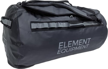 Element Equipment Trailhead 2.0 Waterproof Duffel Bag Shoulder Straps Black/Grey Medium - color: 2.0 Black/Grey, size: Medium 51 Liters