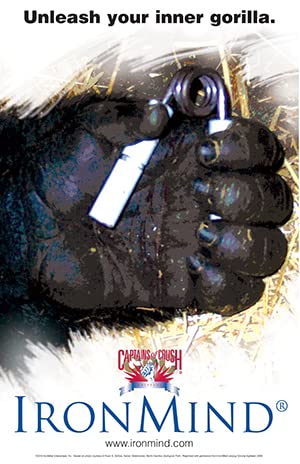 IronMind Captains of Crush Gripper | The Gold Standard of Grippers, Made in the USA - size: 7. No. 2 (195 lb)
