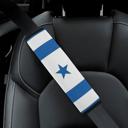 2 Pack Honduras Flag Seat Belt Shoulder Pad Breathable Shoulder Harness Cover for Child, All Vehicles, Neck and Shoulder Support - color: Pattern 14
