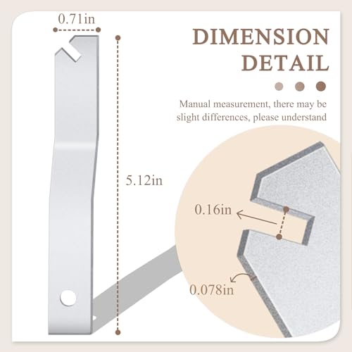 T Security Picture Hanger Wrench T Screw Security Wrench for Picture Security Lock Picture Framing Supplies 3PCS - size: 3 Pieces