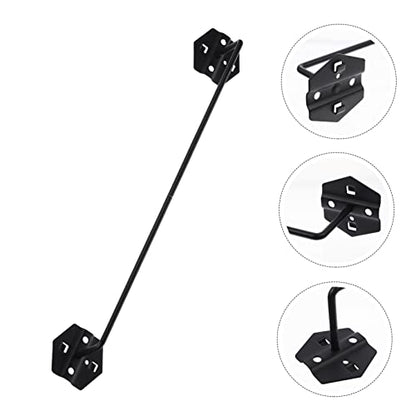 Homoyoyo Heavy Duty Hardware Storage Hanging Board Office Peg Board Organizer Tool Hooks for Garage Wall