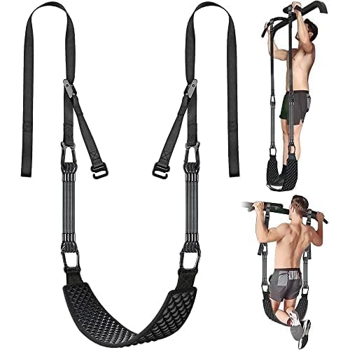 Kipika 48" Ceiling Mounted Pull Up Bar, Heavy Duty Multi-Grip Chin Up Bar,Mounted Pullup Bar, Adjustable Height, Pull Up Bands for Chin Ups & Body Stretching, Ideal for Home Gym and Strength Training - color: Pull Up Bands