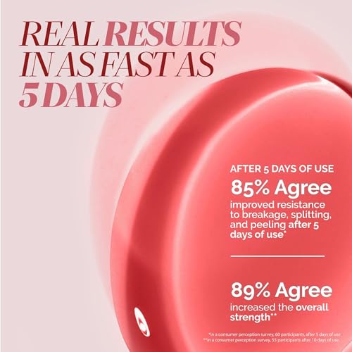 LONDONTOWN Sheer Strength Nail Blush - 2-in-1 Tinted Nail Hardener Strengthening Treatment With Jelly Finish - color: Poppy