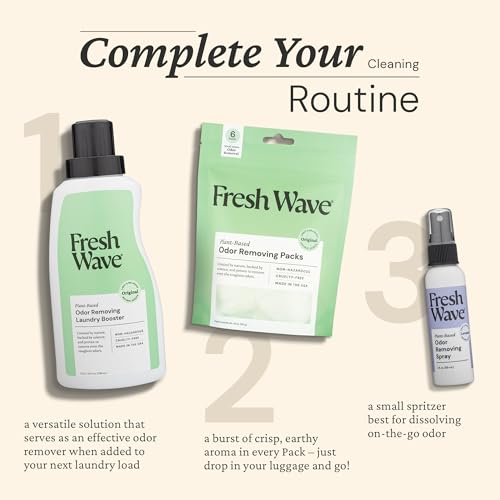 Fresh Wave Odor Eliminator Room Spray, 2 oz Travel Size, 2-Pack, Lavender | Plant oil formula with lime, pine needle, and cedarwood, Neutralizes air and fabric odors, Non-hazardous, Pet-safe - size: 2 Fl Oz (Pack of 2)