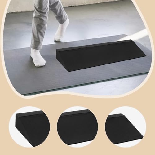Squat Wedge Block Anti Slip Wide Squat Ramp for Strength Practice Home Gym