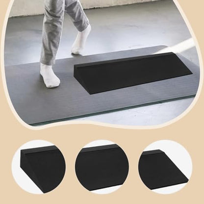 Squat Wedge Block Anti Slip Wide Squat Ramp for Strength Practice Home Gym