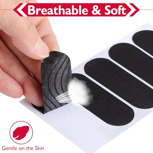Guirnd Bowling Tape 100 PCS, Black Elastic Bowling Thumb Tape for Bowlers Exercise Sport, Sweat Absorbing Bowling Finger Tape for Women and Men, Finger Tape for Bowlers