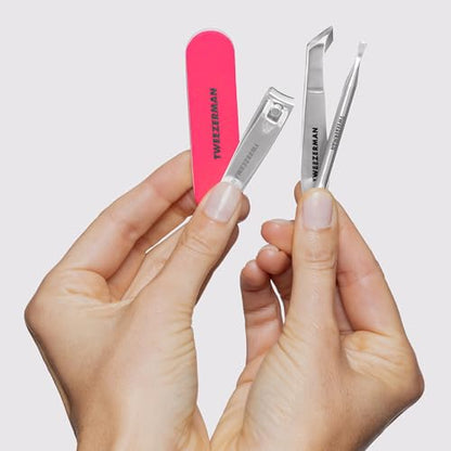 Tweezerman Mini Neon Nail Rescue Kit - style: Neon Rescue Kit