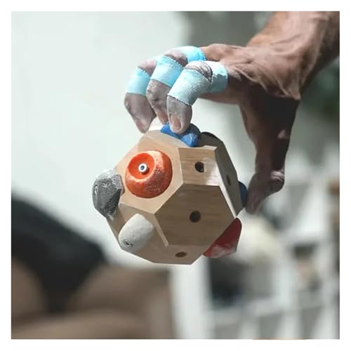 MUSM Climbing Blocks, Boulder Block for Climbers, Climbing Hold Strength Training for Grip Power Precision Functional Fitness - color: 1pcs