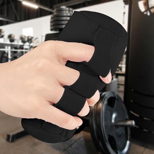 Fingers Separation Pad Finger Splitter Accessory Protector Hand Cushion for Training Exercise Adults Athlete Rock Climber - color: Black