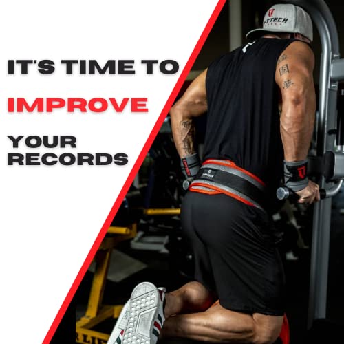 Dip Belt for Weight Lifting - Pull Up Weight Belt for Men and Women - Weight Belt with Chain for Powerlifting, Strength Training - Waist Belt for Weight Lifting - One Size