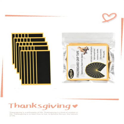 30Pcs Fingerboard Grip Tape PRO, Wooden Mini Skateboard Adhesive Stickers, Quality Non Slip Foam Grip 110mm x 38mm Black (30pcs) - color: 30pcs