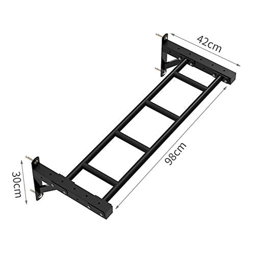 AGYH Wall-Mounted Chin Up Bar, Steel Multi-Position Horizontal Bar, for Wall Climbing Frame of Home Gym, 3 Styles, Load 200KG - size: Style 1