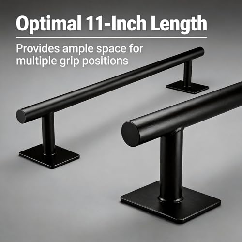 Professional Fingerboard Flat Rail Premium Solid Steel Construction Deck Ramp Skateboard Obstacle Non-Slip Foam Feet Used with Fingerboard Decks Mini Skatepark Accessory Powder Coated Finish Black