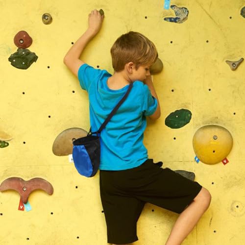 POPETPOP Outdoor Climbing Powder Bag Large Capacity Anti-Slip Design and Adjustable Waist Strap for Gymnastics Bouldering and Rock Climbing