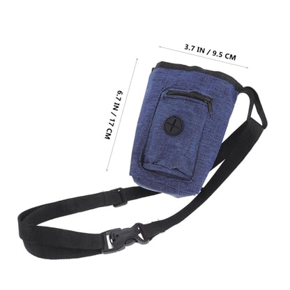 Rock Climbing Chalk Bag with Zippered Storage Non-Slip Chalk Sack for Bouldering and Weightlifting Navy Non-Moisture Hand Carrier for Outdoor Mountaineering and Gym Use