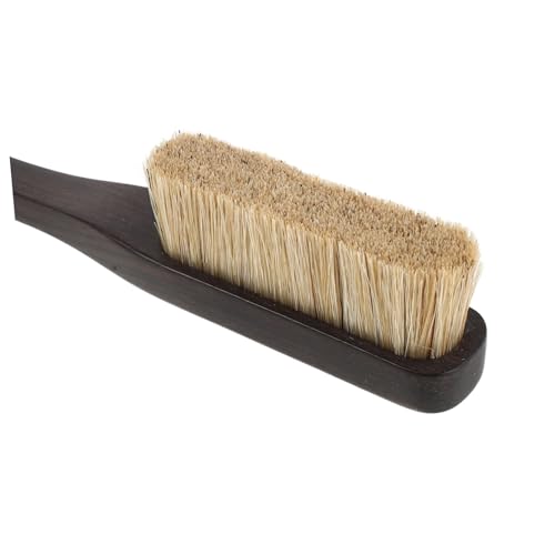 Yardwe Rock Climbing Chalk Brush with Fine Hair Bristles and Wooden Handle for Efficiently Removing Chalk and Dirt, Reducing Hand Fatigue, Suitable for Allseason Rock Climbing