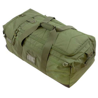 Condor Colossus Duffel Bag - 3 in 1 Rugged Tactical Gear Bag - Backpack/Duffle/Shoulder - Lightweight Multicompartment with 52L Storage (Military, Outdoors, First Responders) - color: Olive Drab