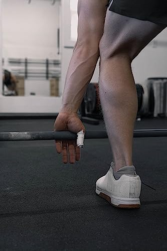 Gymreapers Hook Grip Weightlifting Tape (3 Pack) Premium Adhesive Thumb Skull Tape for Finger Protection, Powerlifting, Exercise & Cross Training - Athletic Sweat Proof Tape - color: White