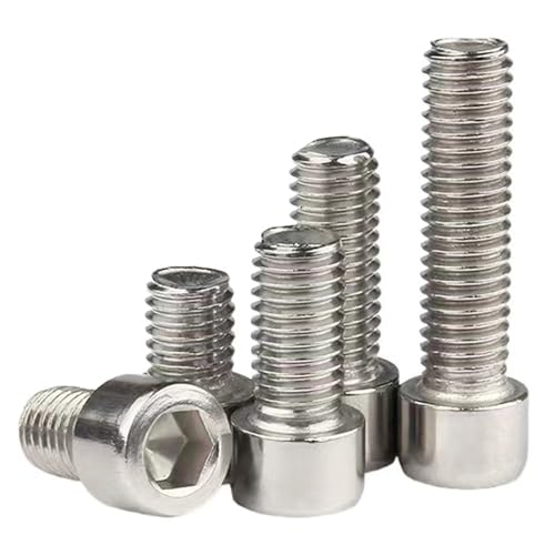 M3-0.5 x 12mm Stainless Steel 201,GB/T 70,Metric Socket Head Cap Bolts Screws, Allen Socket Drive,Hex Socket Cap Screw,Machine Full Thread for Bike Water Bottle Cage Holder Bracket Rack,50 Pcs - size: M3-0.5 x 12mm（50 Pcs）