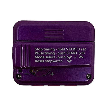 Gymboss Plus Interval Timer and Stopwatch and Gymboss Watchstrap - Bundle (Violet/Pink) - color: Violet / Pink