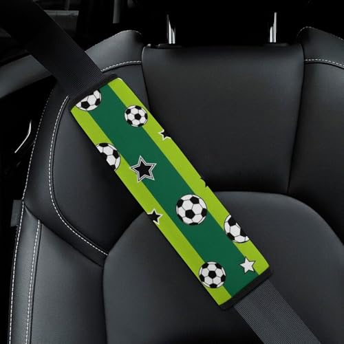 2 Pack Universal Fit Seat Belt Shoulder Pad for Kids, Car Seats Pushchair Strollers High Chair Pushchair, Sports Soccer Shoulder Protector, Anti-Slip Pad - color: Pattern 235