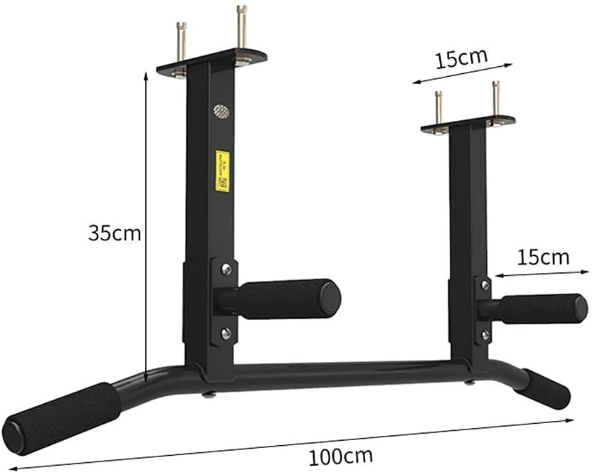 JYDQM Fitness Training Pull Up Bar for Men & Women Ergonomic Ceiling Mounted Pull Up Bar with 4 Grip Positions, Multifunctional Indoor Chin-Up Bar Home Workout Sports Equipment (Size : Straight) - size: Straight