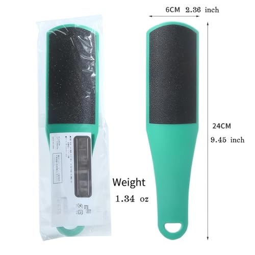 U-Shaped Curved Foot File Dead Skin Callus Remover Scrubber | Double-Sided, Dead Skin Callus Remover, Foot Scrubber for Wet and Dry Feet, Curved Design for Full Heel & Side Exfoliation