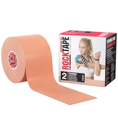 RockTape Standard Regular Athletic Tape, Beige