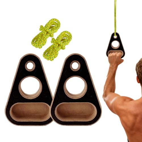 Climbing Fingerboard Wood Portable Workout Equipment | Pull-Up Training Fingerboard for Enthusiasts Trainers Women Men Adults Athletes Beginners Professionals Players Apartment
