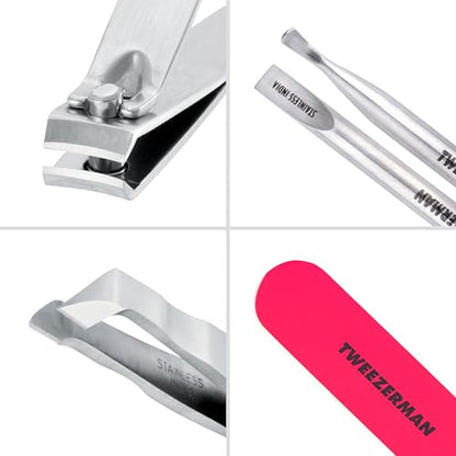 Tweezerman Mini Neon Nail Rescue Kit - style: Neon Rescue Kit